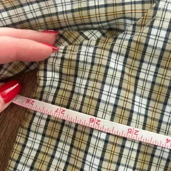 Plaid long sleeve button up - Picture 7 of 8